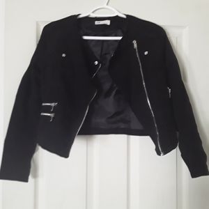 H & M suade jacket